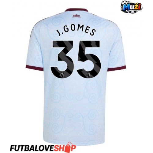 Dres Aston Villa Joao Gomes #35 Tretina 2026-27 Krátky Rukáv